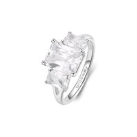 Anello Brosway Donna FANCY - INFINITE WHITE in Argento